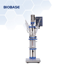 BIOBASE  Economic type 3L Glass Reactor Jacketed Single Glass Jacketed chemical reactor For Lab